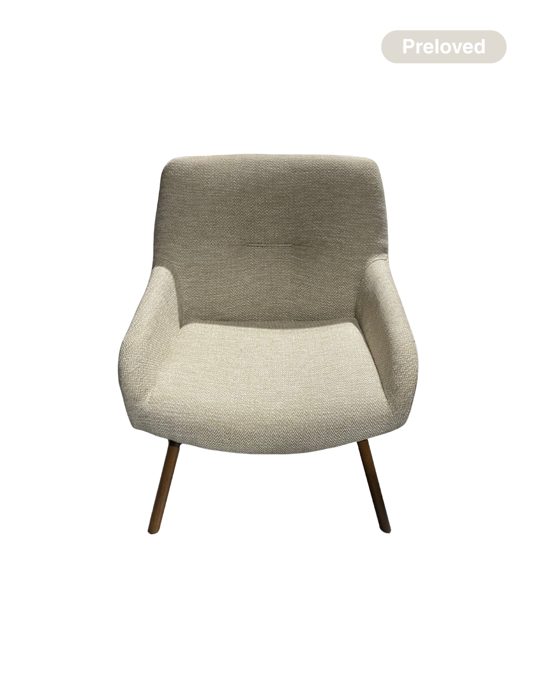 London Lænestol Sand - Udstillingsmodel