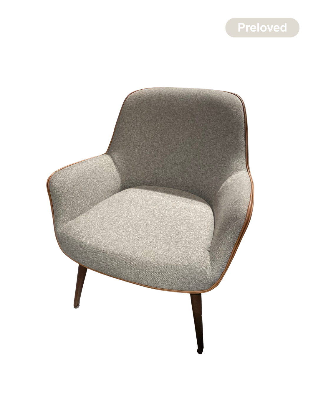 SofaCompany Oscar lænestol gråmeleret - Udstillingsmodel