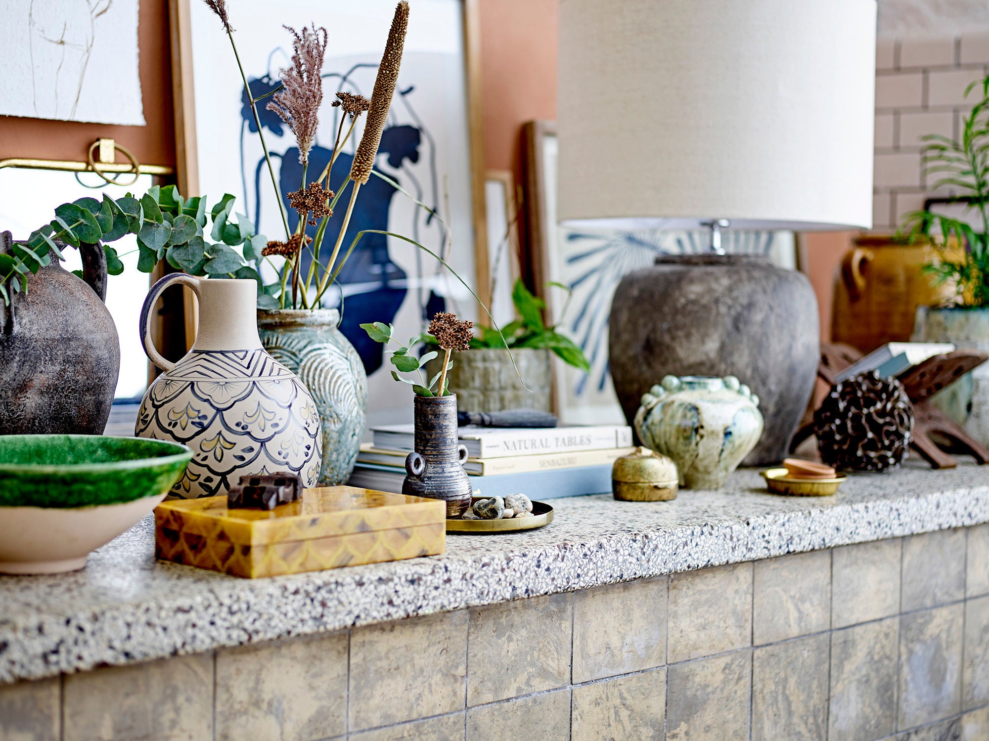 Isabelle Bordlampe – rustik charme i stentøj | Vosper