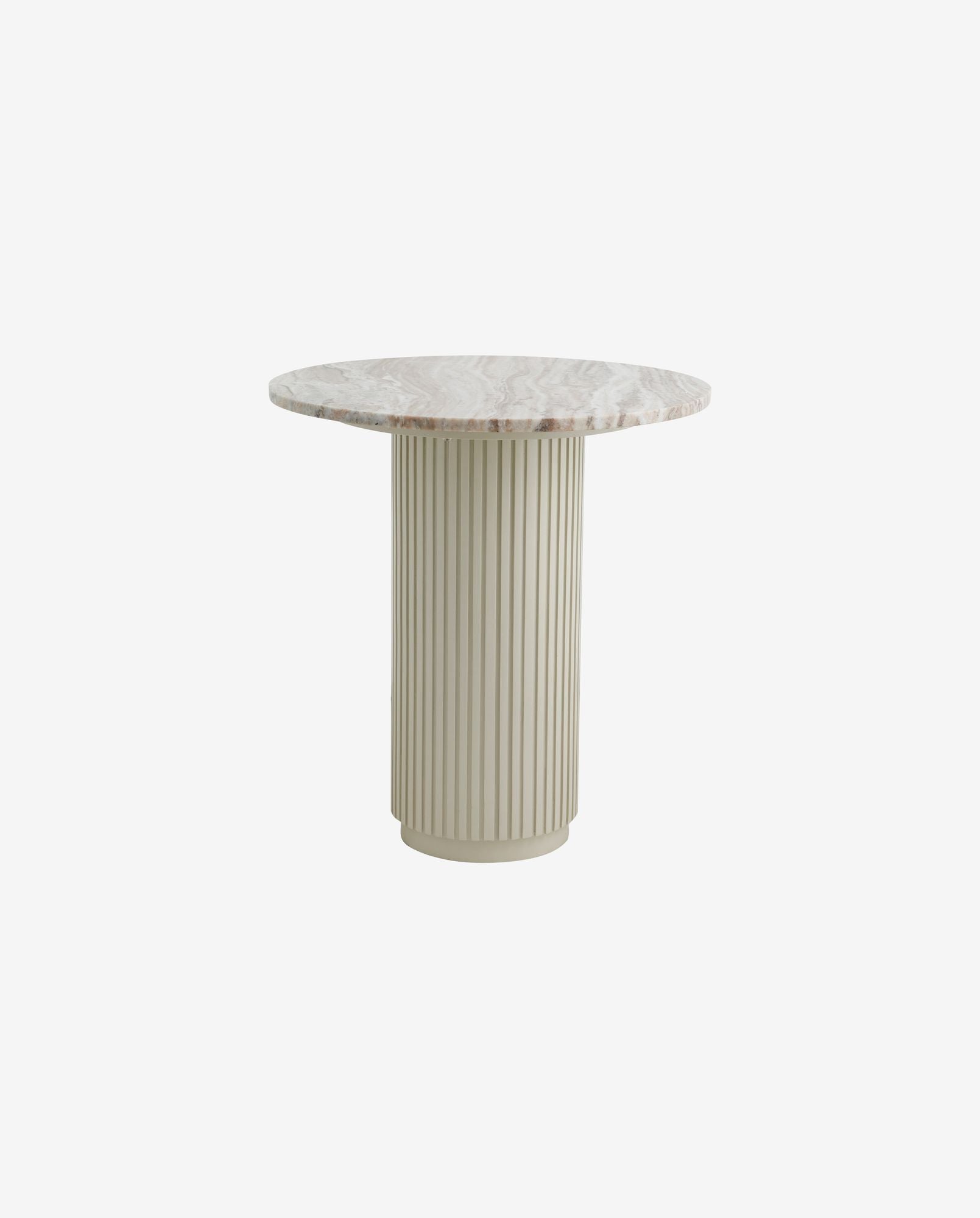 Nordal A/S ERIE cafe table - ivory marble top