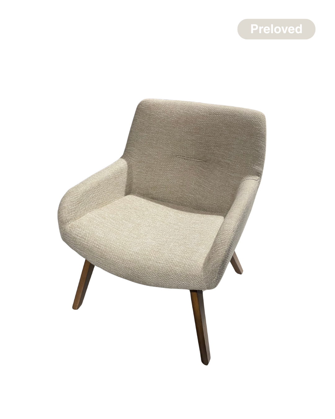 London Lænestol Sand - Udstillingsmodel