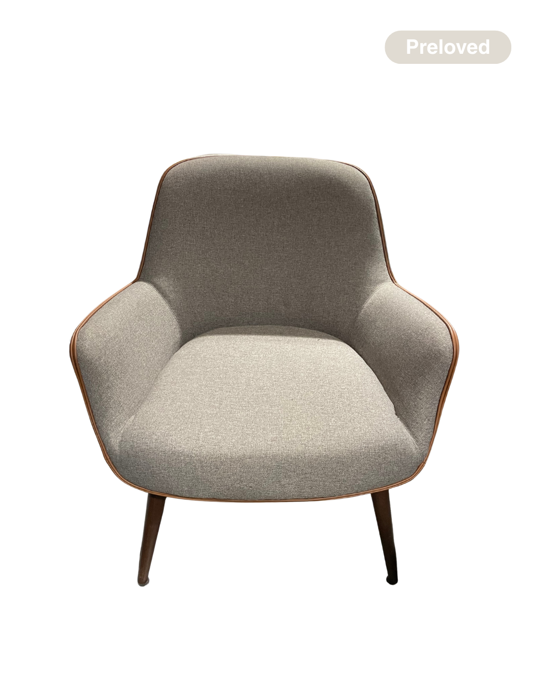 SofaCompany Oscar lænestol gråmeleret - Udstillingsmodel