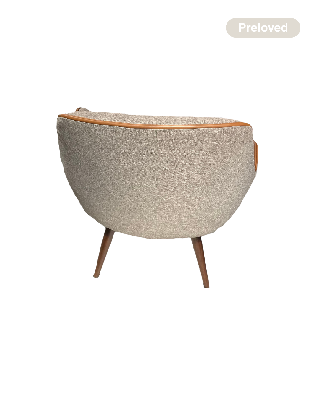 SofaCompany Oscar lænestol gråmeleret - Udstillingsmodel