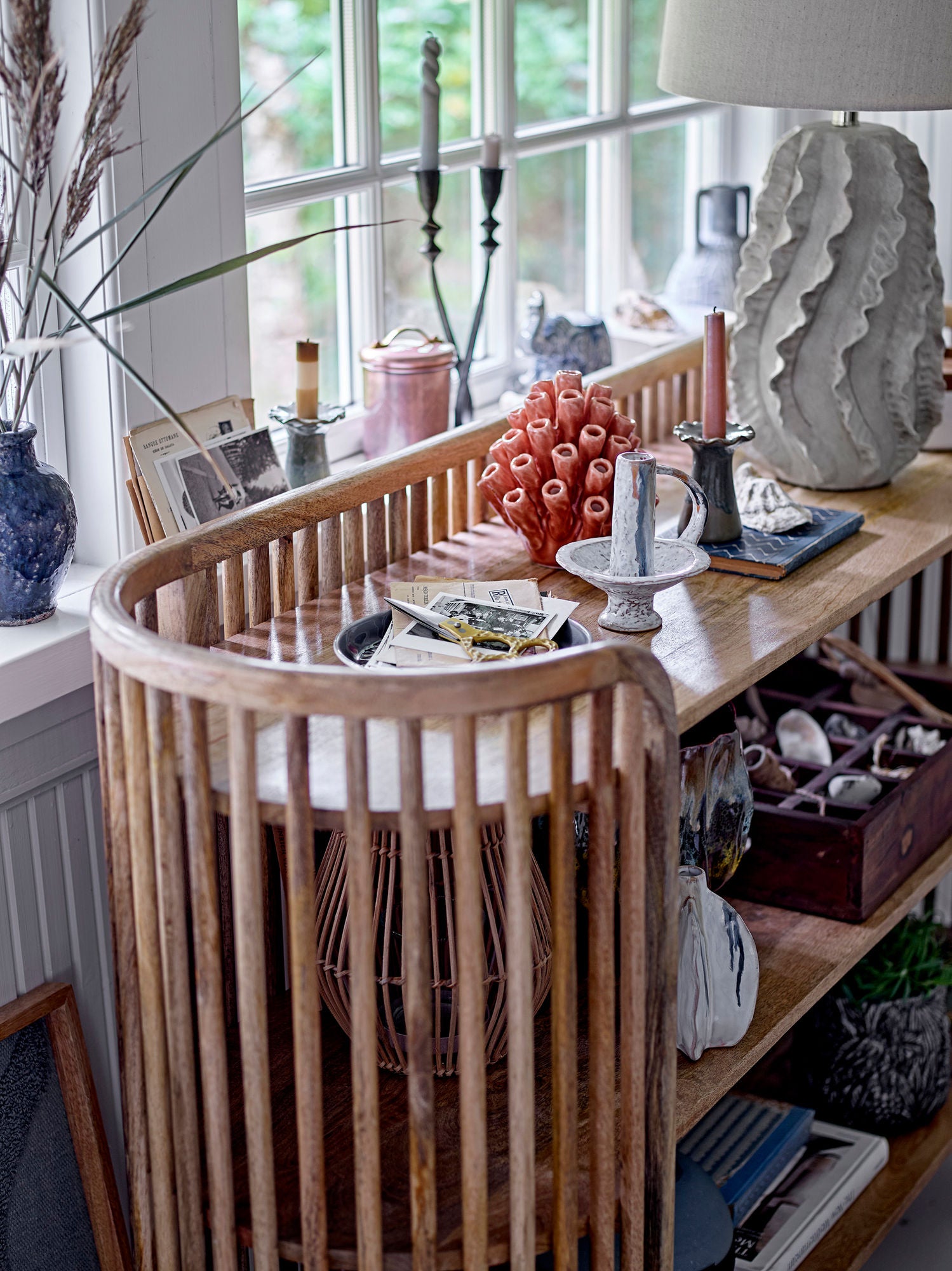 Natika Bordlampe – organisk elegance i terracotta